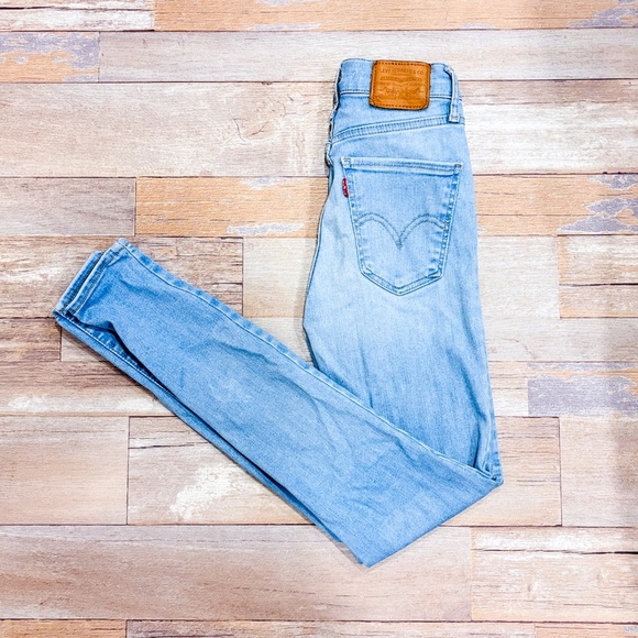 Levi's Denim - LEVI'S Pale blue super skinny jeans